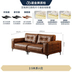 Designer Luxus Ledersofa in Braun – Oversize L-Form Wohnlandschaft für stilvolle Wohnzimmer & exklusive Villen