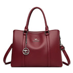 AMYMANG Luxus Damen Schultertasche – Sac à bandoulière et fourre-tout en cuir haut de gamme, sac à main de créateur avec plus grande capacité 