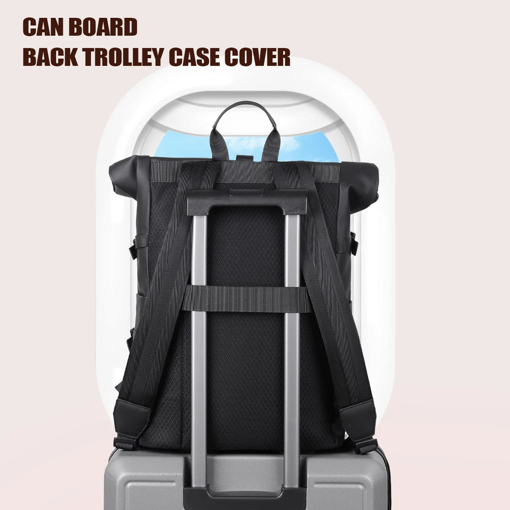 MYCO Business Rucksack Unisex – Grand sac à dos pour ordinateur portable de 17,3 pouces, facile et léger pour les étudiants, les étudiants et les voyages