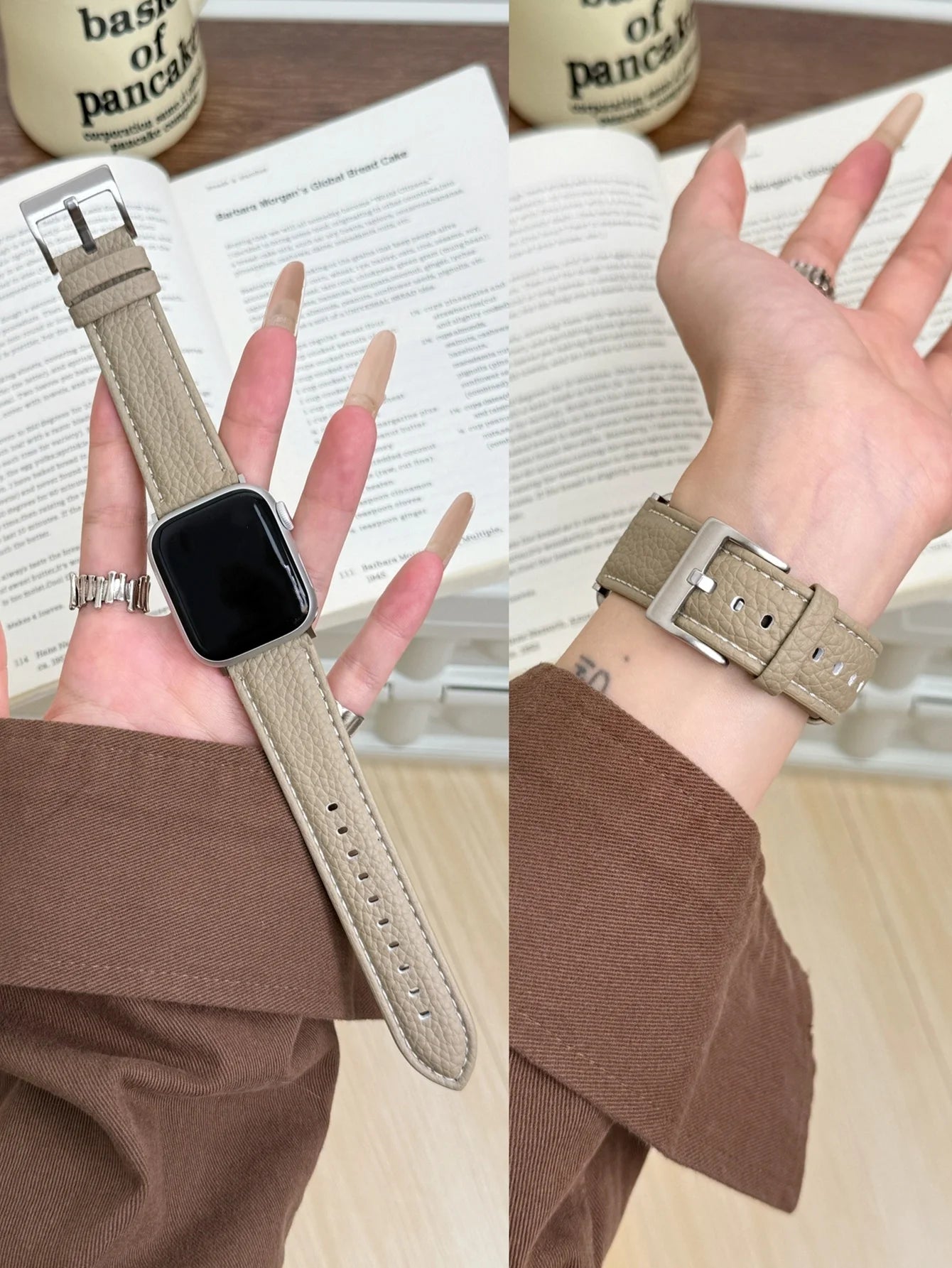 Leder Loop Armband für Apple Watch – Sportlich-elegantes iWatch Lederarmband für Damen & Unisex 38–49 mm