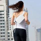 Extra Lange Gurt Fanny Pack – Leichte und Stylische Polyester Bauchtasche mit Handyfach, Umhänge- & Gürteltasche