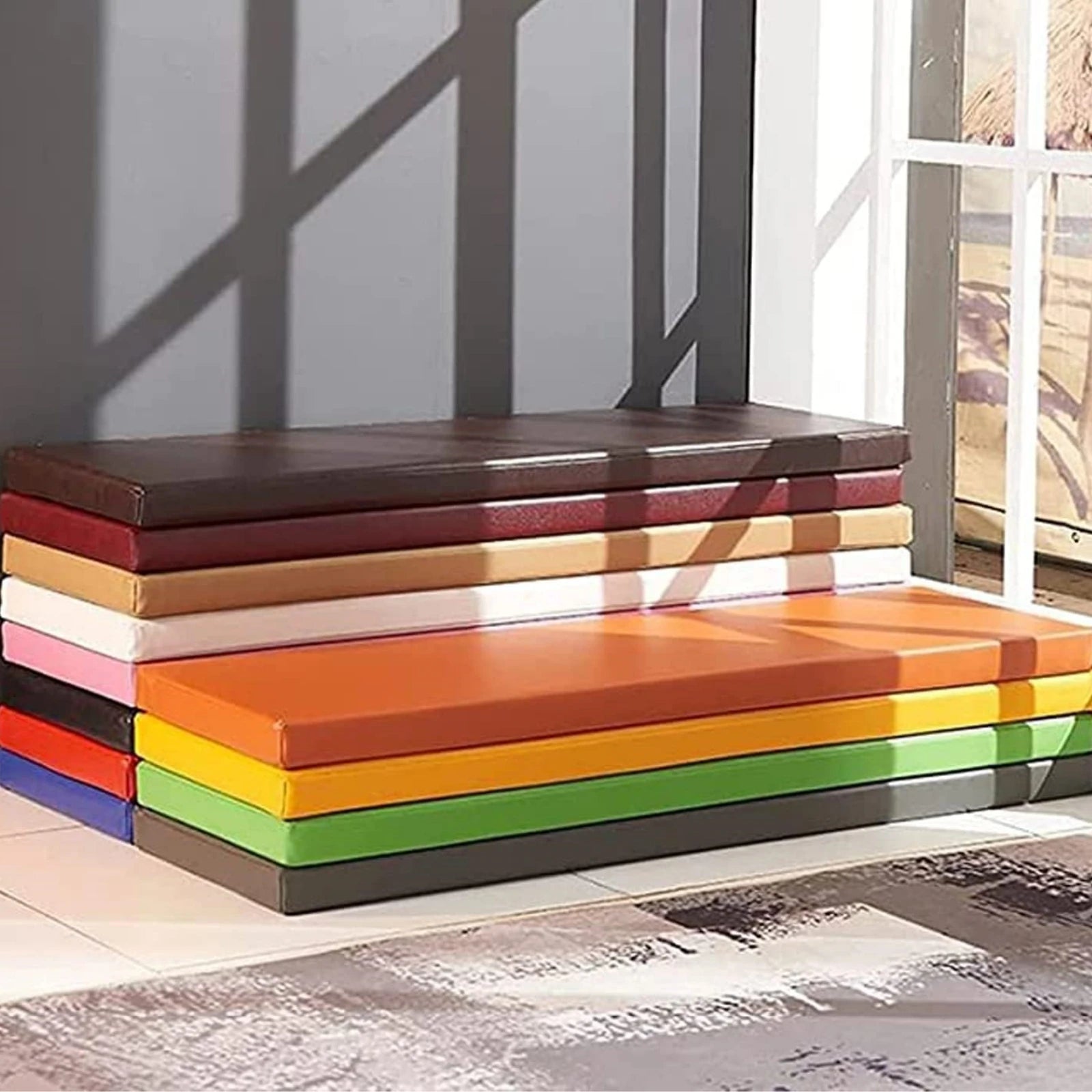 Maßgefertigtes wasserdichtes Sitzkissen aus Wax-Leder – Komfortable Bankauflage für Garten, Terrasse & Schaukel