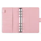 A6 PU Leder Ringbuch – Preiswerter 6-Ring Organizer für Budget, Notizen & Cash-System