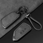 Caja de metal y cuero premium para automóviles para VW Golf 8 (MK8), ID.3, ID.4 – Passend para Cupra, Skoda Octavia A8 y Seat Leon MK4 (2020-2021)