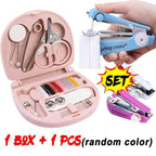 Mini Machine à Main Manuelle – Machine à Main Tragbare sans Strom pour Kleidung, Leder &amp; Stoffe | Usine de réparation et de maison DIY 