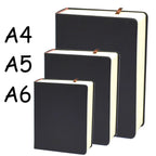 Hochwertiges Leder-Notizbuch A143 – 660 Seiten Planner, Journal & Skizzenbuch in A4/A5/A6