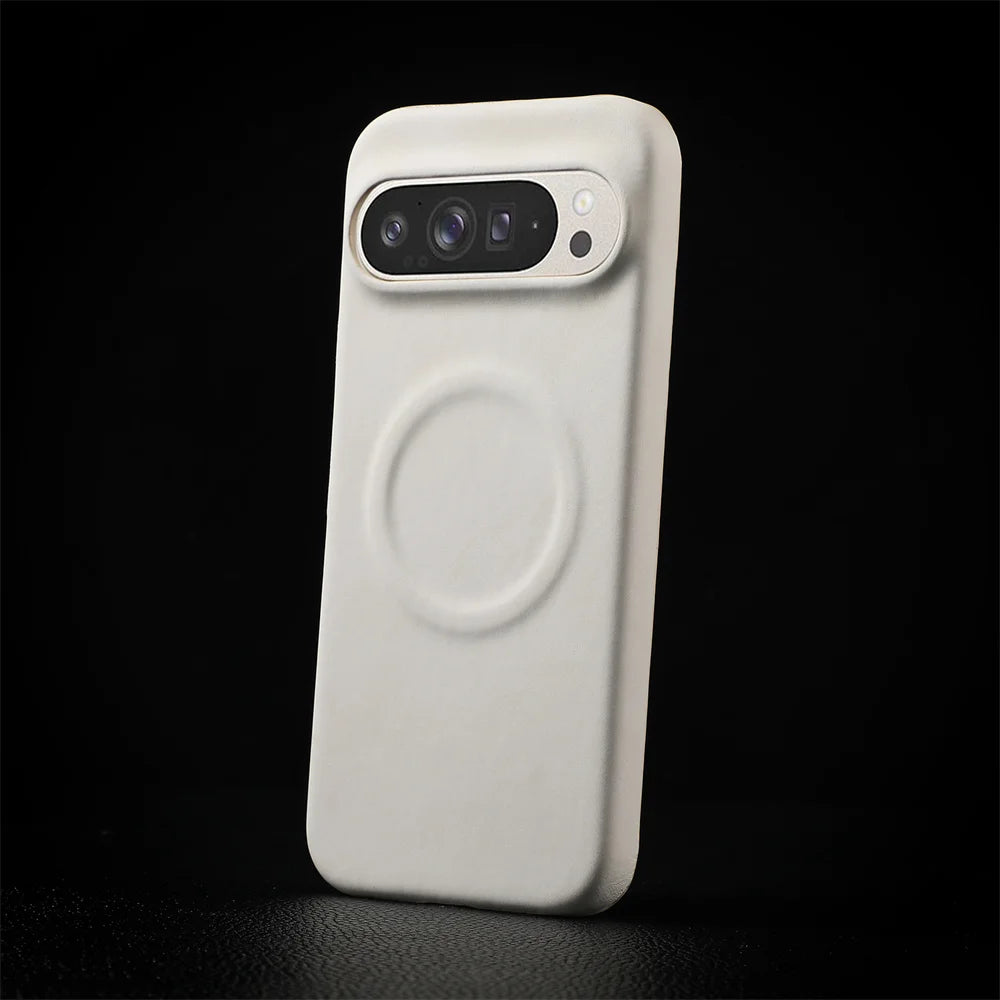 Luxus Schafsleder Magnet Handyhülle für Google Pixel – Business Case mit Vollschutz &amp; stoßfester Tapa dura 