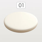 Rundes PU Leder Sitzkissen mit Memory-Schaum – Rutschfestes Stuhlkissen für Esszimmer, Barhocker &amp; Fensterbank 