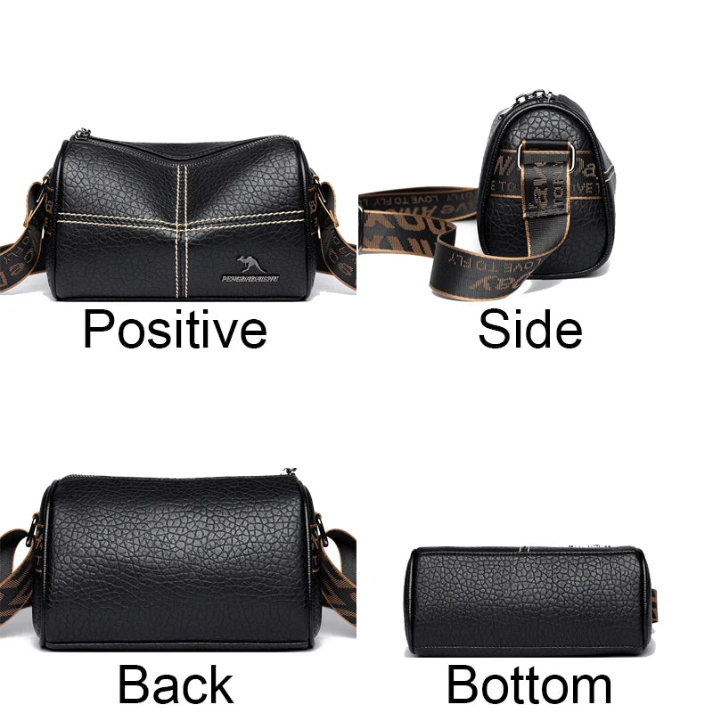 Luxuriöse Damen Handtasche aus weichem Rindsleder – Hochwertige Schulter- & Crossbody Bag 2024, elegante Leder Tote für Alltag & Business