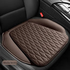 Belüftetes Leder Auto-Sitzkissen für alle Jahreszeiten – Ergonomisches Sitzpolster zur Erhöhung der Sitzhöhe & mehr Fahrkomfort