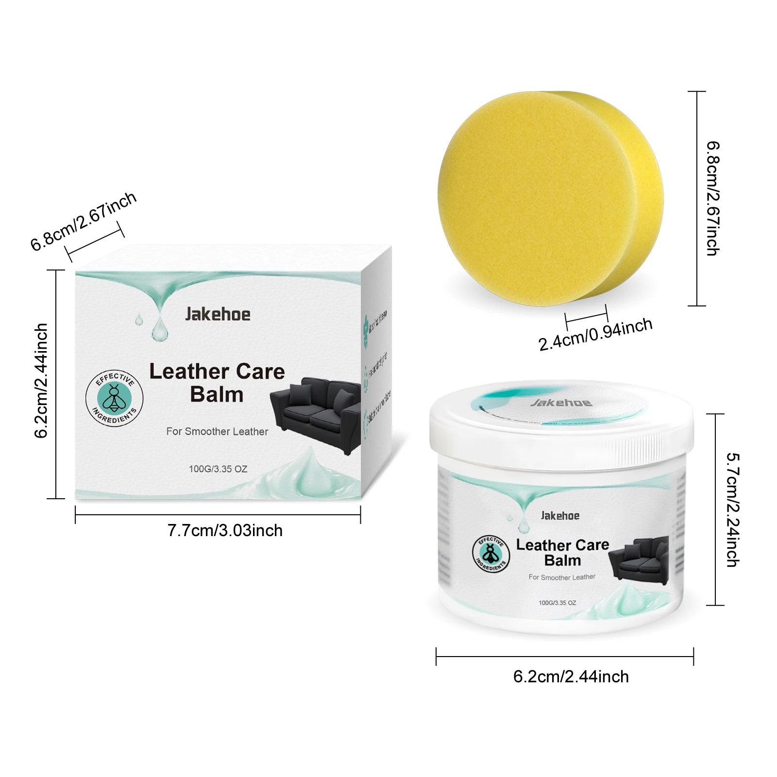 Leder Sofa Reparatur Creme – Pflege- & Reparaturwachs gegen Kratzer, Risse & Abnutzung für Ledermöbel