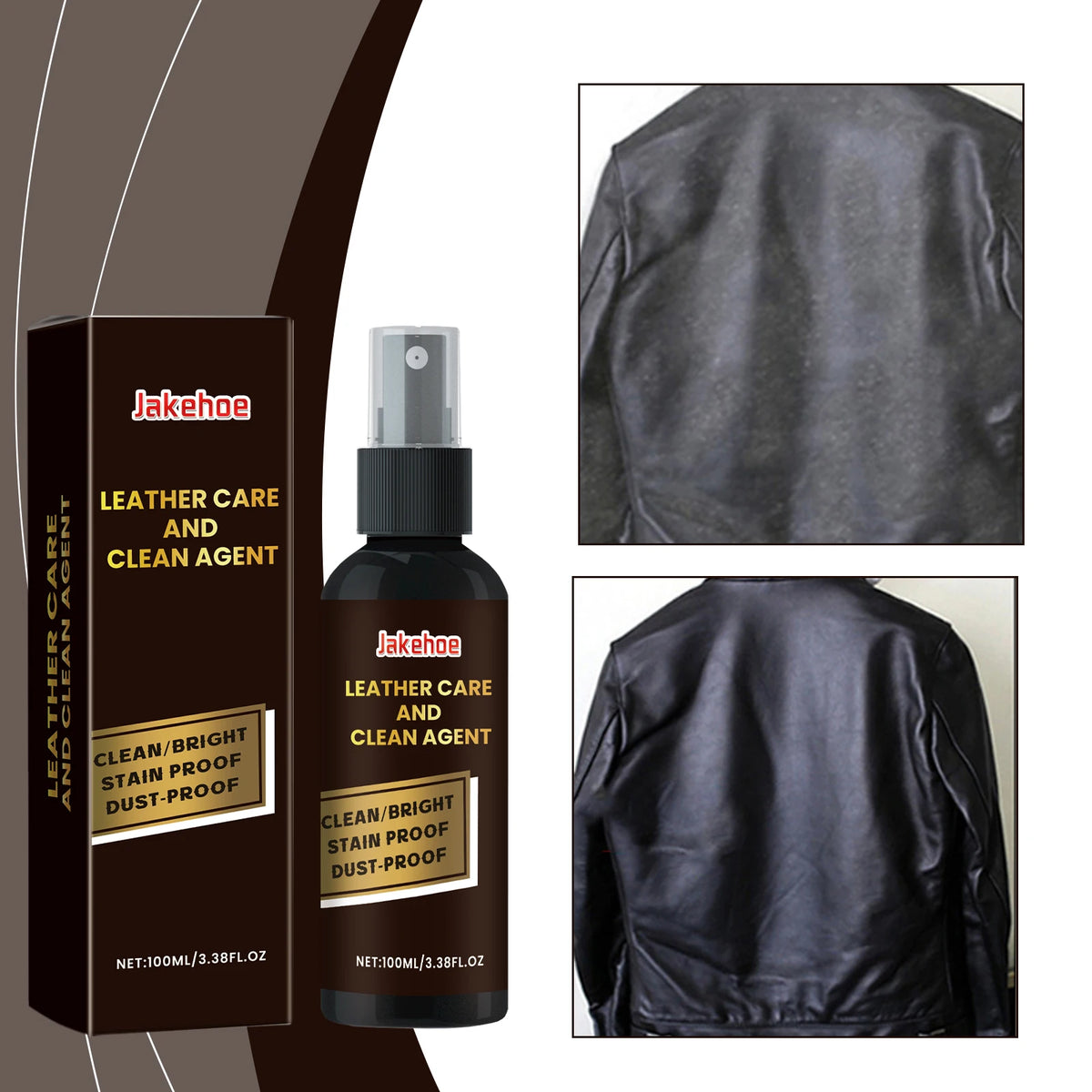 Protectores de cuero y acondicionadores – Protectores de cuero profesionales para chaquetas, sofás y muebles | Fleckenentferner &amp; Farbauffrischer (100 ml / 200 ml) 
