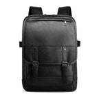 TILORRAINE Mochila de cuero PU vintage – Mochila de negocios y cómoda para hombres y mujeres en diseño clásico 