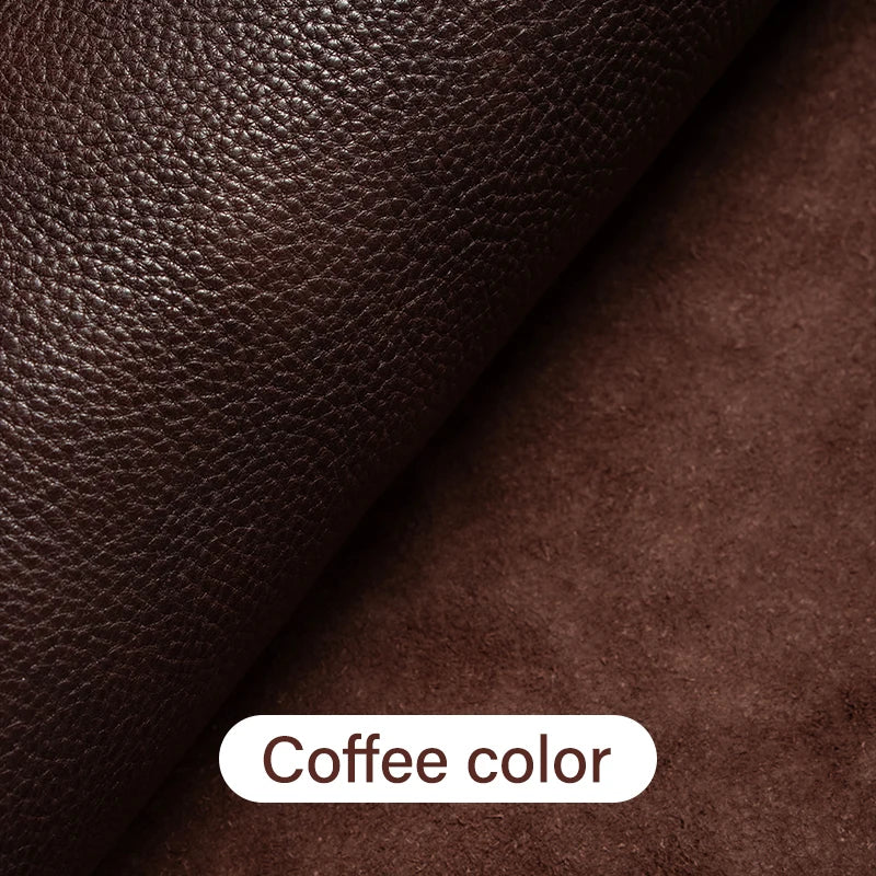 WUTA MBox pflanzlich gegerbtes Vintage Rindsleder – Natürlich genarbtes Vollnarbenleder 6–9 oz für Taschen, Gürtel & Lederhandwerk