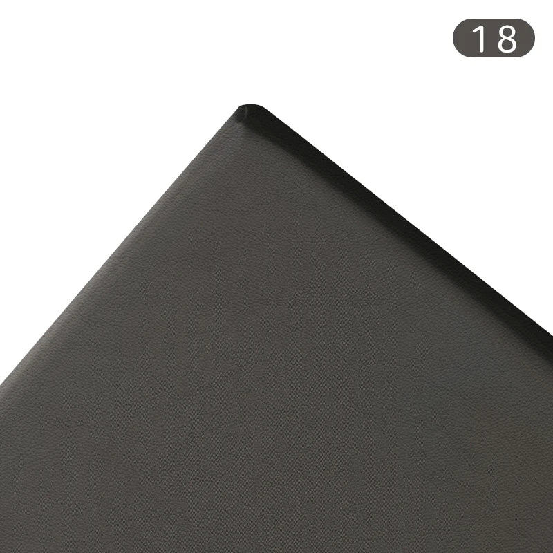 Maßgefertigtes Leder Bankkissen – Rutschfestes Sitzpolster mit dicker Schaumfüllung für Innenmöbel