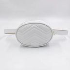 Damen PU-Leder Bauchtasche – Designer Fanny Pack & Chest Bag, Modische Gürteltasche mit Handyfach