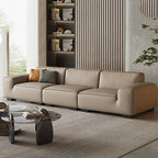 Nordisches Ecksofa in Schwarz – Modernes Relax Sofa im minimalistischen Stil mit Stauraum & Schlaffunktion für Wohnzimmer