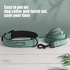 Hochwertiges personalisiertes Hundehalsband-Set aus PU-Leder – Gravur, Komfort & maximale Sicherheit