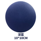 Runder Kunstleder Untersetzer – Wasserdicht & hitzebeständig, stilvolle Tassenunterlage im American Style für Kaffee & Tee