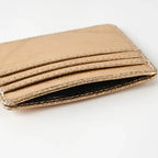 Damen Slim Kartenetui aus PU-Leder – Ultraleichter Kartenhalter für Kreditkarten & Münzen | Dünne Wallet im Casual-Stil