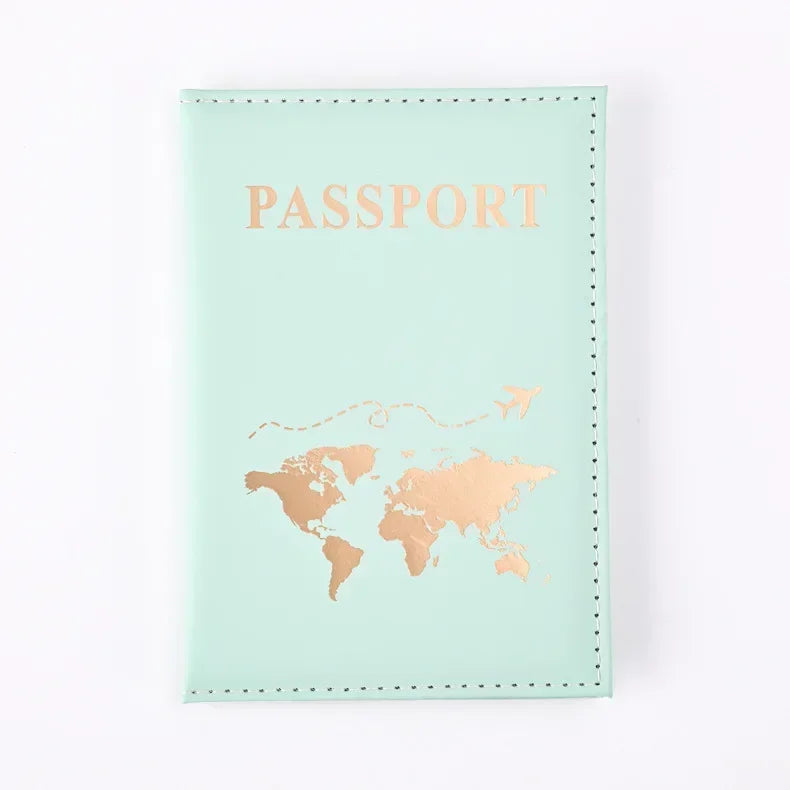 TRISJEM Slim Passport Cover – PU Leder Reisepasshülle für Herren & Damen, Reiseorganizer Unisex