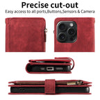 Funda tipo billetera de cuero PU para Samsung Galaxy – Funda abatible con tarjeta y cierre magnético para S25 Edge, S24, S23, S22, S21, S20, S10, S9, S8 Plus y Note20