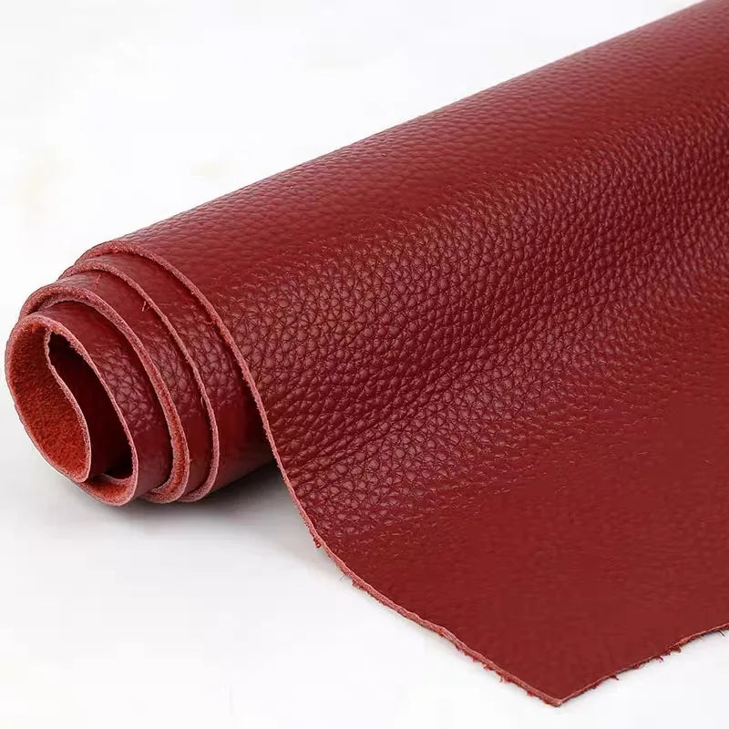 Buntes weiches Rindsleder am Stück – Hochwertiges Echtleder 1,5 mm für Taschen, Polster & DIY Lederprojekte