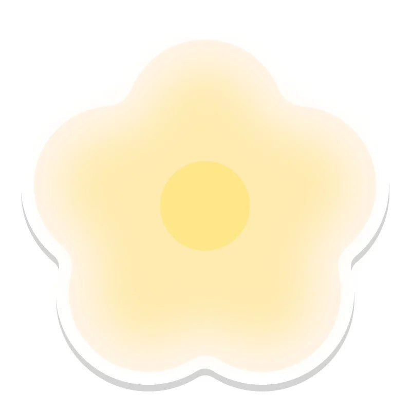 Blumenförmige Leder Untersetzer & Tischmatten – Hitzebeständig, rutschfest & dekorativ, kreative Platzsets in Farbverlauf