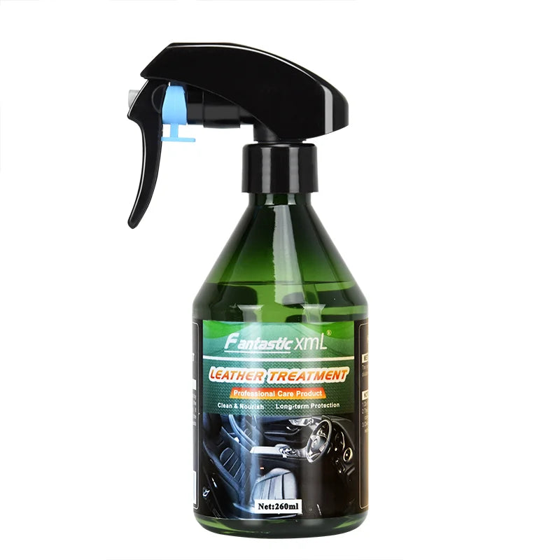 Fantastic Xml Lederpflege & Innenraumreiniger Spray 260 ml – Lederreiniger, Kunststoffpflege & Schutz für Auto-Innenräume