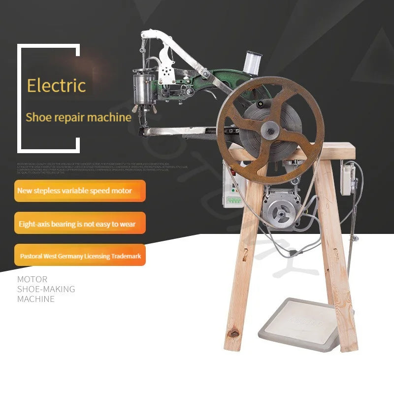 Handbetriebene Ledernähmaschine für Schuhe, Taschen & Kleidung – Professionelle Schuhreparaturmaschine