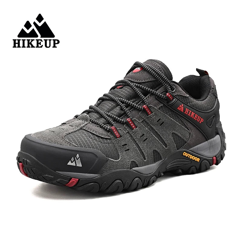 HIKEUP Herren Wanderschuhe – Zapatillas de trekking para la naturaleza, rutschfest, strapazierfähig para exteriores, caminar y caminar