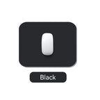 Kompaktes Leder Mousepad – Rutschfeste, doppelseitige PU Leder Mausmatte für Gaming, Büro & Laptop