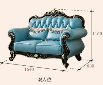 Canapé en cuir design exclusif pour la maison – Canapé moderne en forme de L sur un véritable canapé, configuration individuelle, salon de luxe 