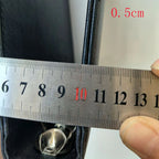 Cuaderno de notas de PU A4 con mecanismo mecánico de 4 anillas (25 mm) – Elegante mapa de documentos para oficinas, escuelas y empresas