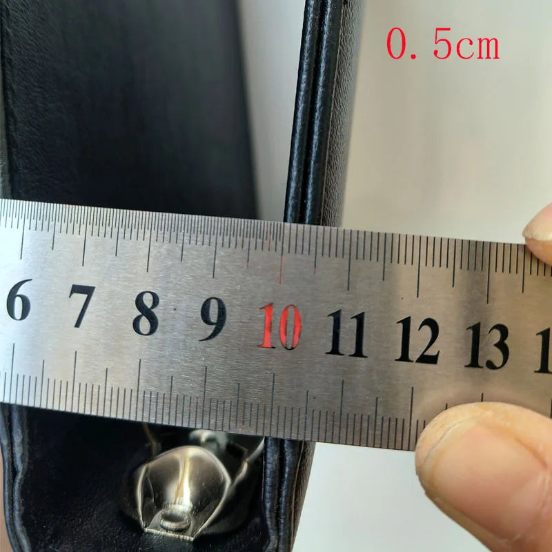 Cuaderno de notas de PU A4 con mecanismo mecánico de 4 anillas (25 mm) – Elegante mapa de documentos para oficinas, escuelas y empresas