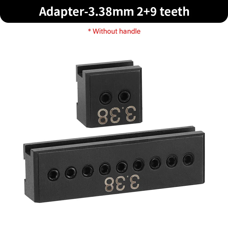 WUTA Multifunktionaler Leder Lochstanzer – Austauschbares Stich- & Lochwerkzeug mit Rund-, Diamant-, Oliven- & French-Style Köpfen