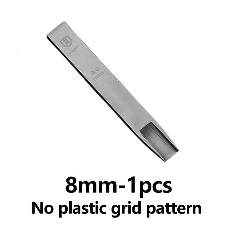 WUTA Original Webmuster Lederlochstanzer – Präziser Weaving Slot Hole Punch aus HSS für Gürtel & feine Lederarbeiten (7–10 mm)