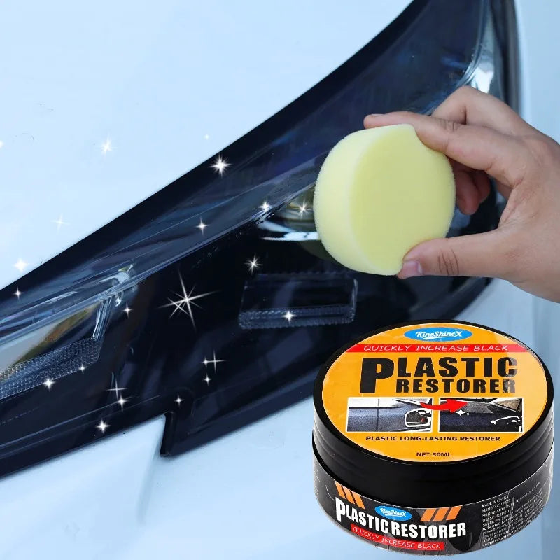 50 g Auto Innenraum Reparaturpaste – Kunststoff- & Leder Reparaturwachs für Armaturenbrett, Ledersitze & Pflege