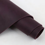 2 mm Lila Crazy Horse Leder aus Rindsleder – Erstklassiges Echtleder für DIY, Planer, Taschen & Möbel