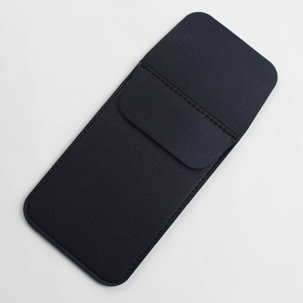 Mobiler Pocket Stiftehalter aus weichem Kunstleder – Kompaktes Stifteetui & Organizer für Schule & Büro