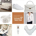 MOONBIFFY Leder Reparatur Gel 20 ml – Flüssigleder zur Ausbesserung von Kratzern & Rissen an Autositzen und Sofas