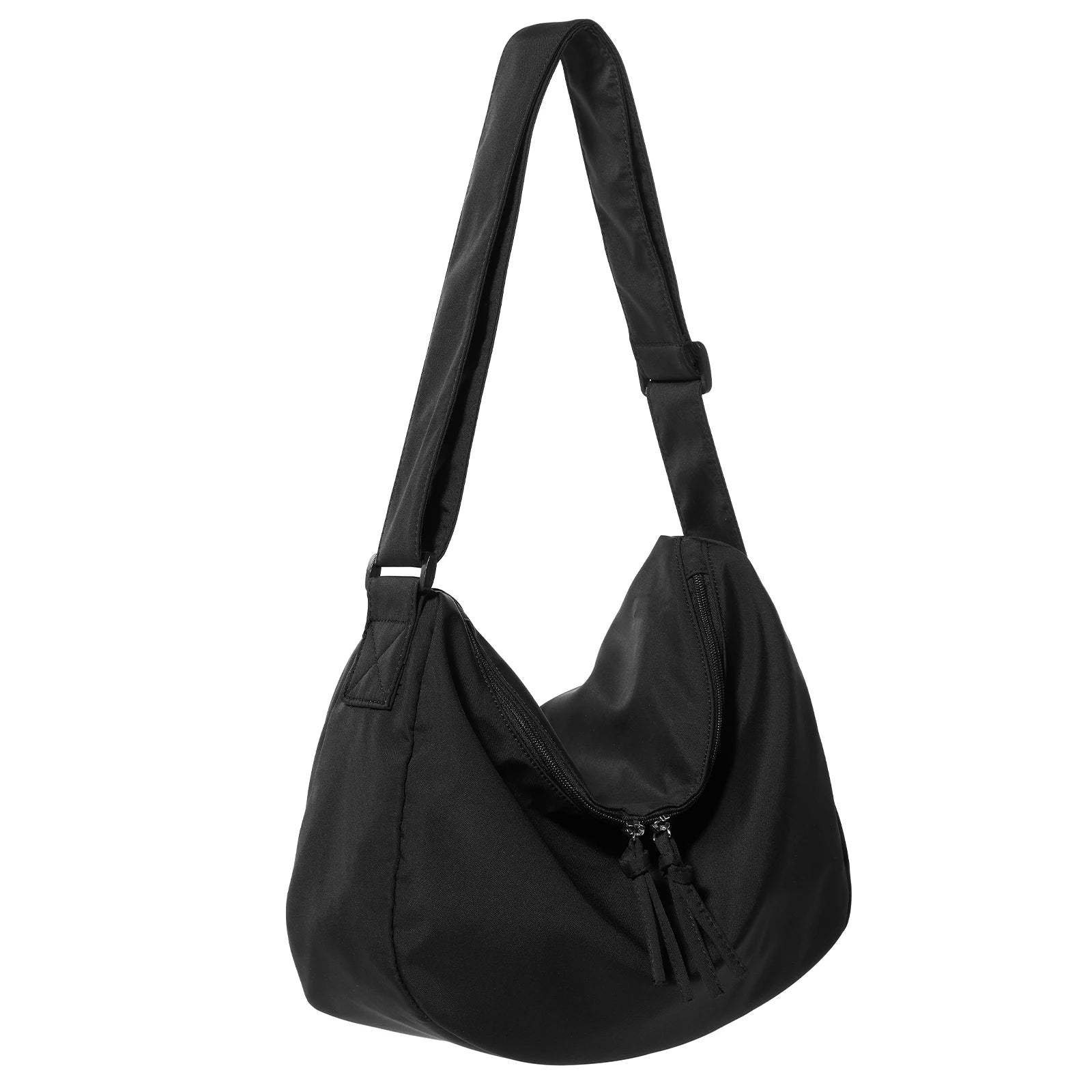 Fewchor Unisex Nylon Umhängetasche – Wasserdichte Messenger Bag für Schule, Stadt & Freizeit