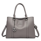 AMYMANG Luxus Damen Schultertasche – Sac à bandoulière et fourre-tout en cuir haut de gamme, sac à main de créateur avec plus grande capacité 