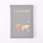 TRISJEM Slim Passport Cover – PU Leder Reisepasshülle für Herren & Damen, Reiseorganizer Unisex