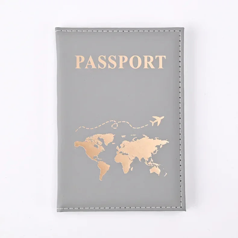 TRISJEM Slim Passport Cover – PU Leder Reisepasshülle für Herren & Damen, Reiseorganizer Unisex