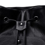 VANDERWAH Luxus Damen Leder-Rucksack – Großer Echtleder Rucksack aus Schafleder für Schule, Alltag & Reisen