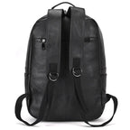 WANTING Luxus Leder Rucksack Herren – Großer Designer Laptop Rucksack aus echtem Rindsleder für Schule, Reise & Alltag