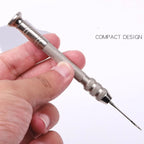 Leder Nähahle Set mit austauschbaren Nadeln – Multifunktionales Werkzeug für Schuhreparatur, Lederhandwerk & DIY-Näharbeiten