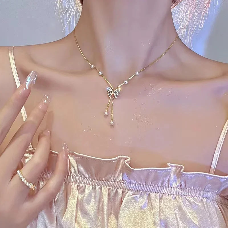 Vintage schwarze Lederkette mit geflochtenem Band & geometrischem Anhänger – Schlichte Halskette für Damen & Girls