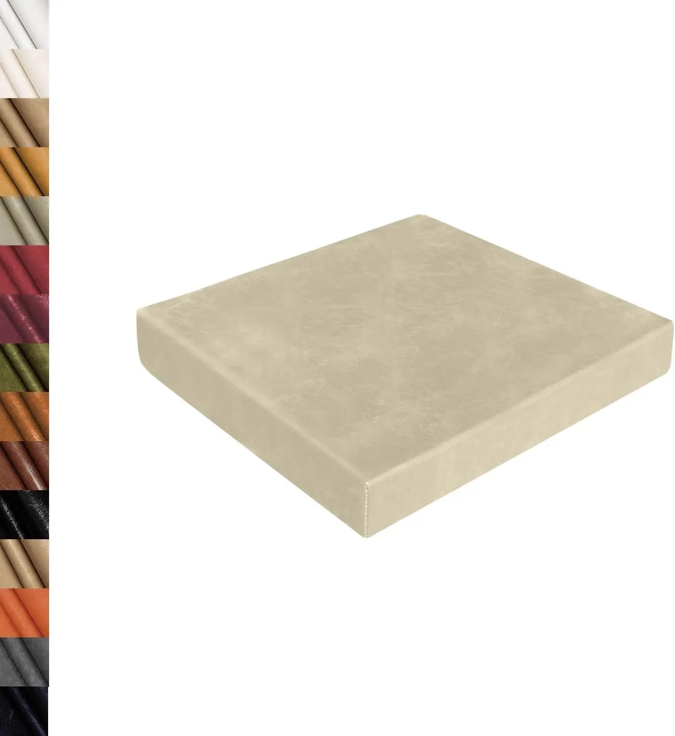 Maßgefertigtes wasserdichtes Sitzkissen aus Wax-Leder – Komfortable Bankauflage für Garten, Terrasse & Schaukel